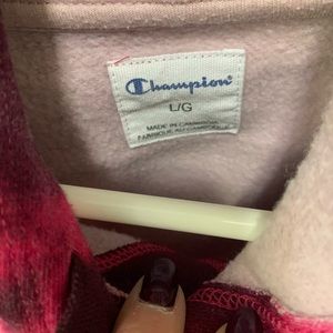 Ladies large champion hoodie